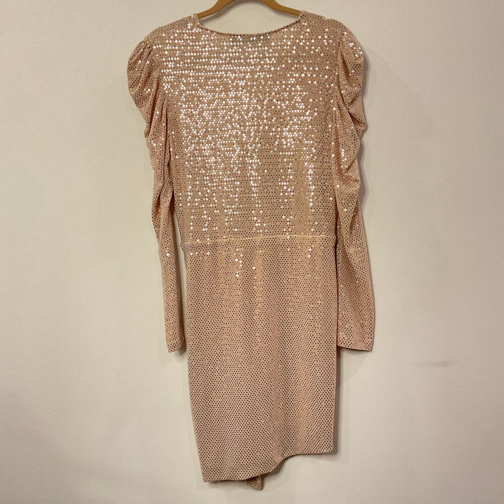 IRO Shimmering Silver Mini Dress - Picture 11 of 11